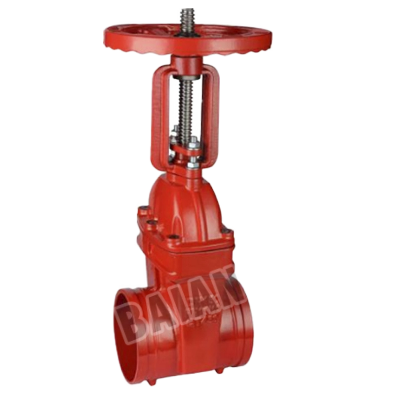 Z81X-16Q OS&Y Grooved Type Resilient Seated Gate Valve