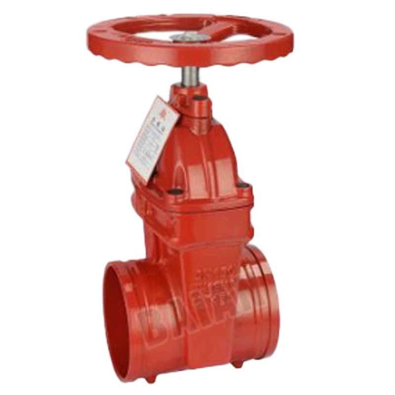 Z85T-16Q Non-Rising Grooved Type Hard Seal Seated Gate Valve