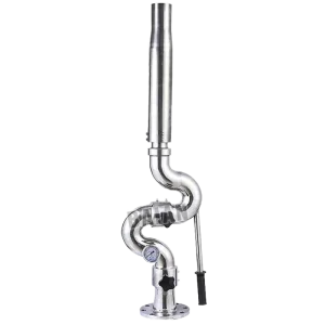 2.5 inch Flange Inlet Stainless Steel Manual Fire Water Foam Monitor