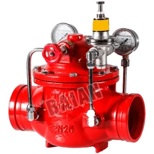 8200X-16Q Grooved Type Pressure Reducing Valve