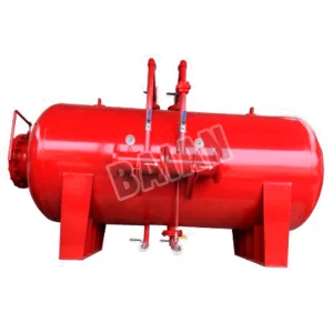 Fixed Foam Bladder Tank Horizontal Type