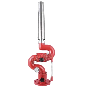 Fixed Station Aluminum Alloy Manual Fire Water Foam Monitor