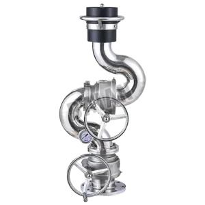 Large Flow Stainless Steel Manual Fire Water Monitor