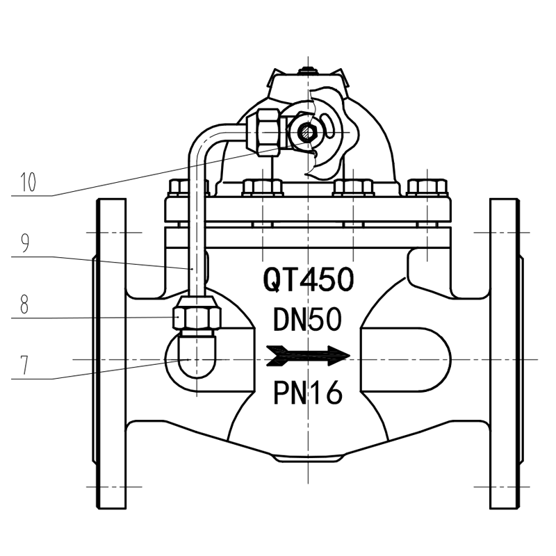 100X-16Q Floating Valve