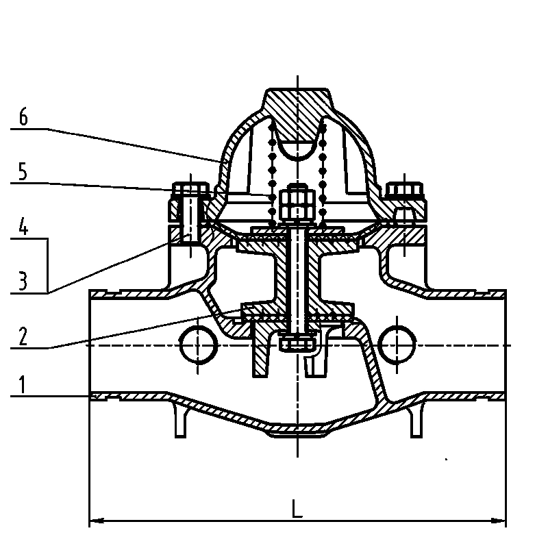 8200X-16Q Grooved Type Pressure Reducing Valve