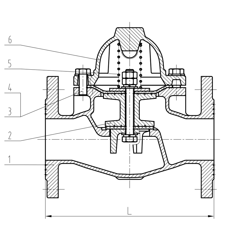 100X-16Q Floating Valve