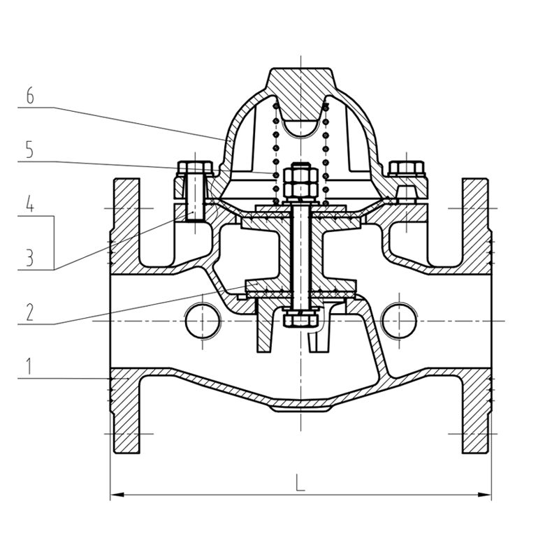 Flange Pressure Reducing Valve