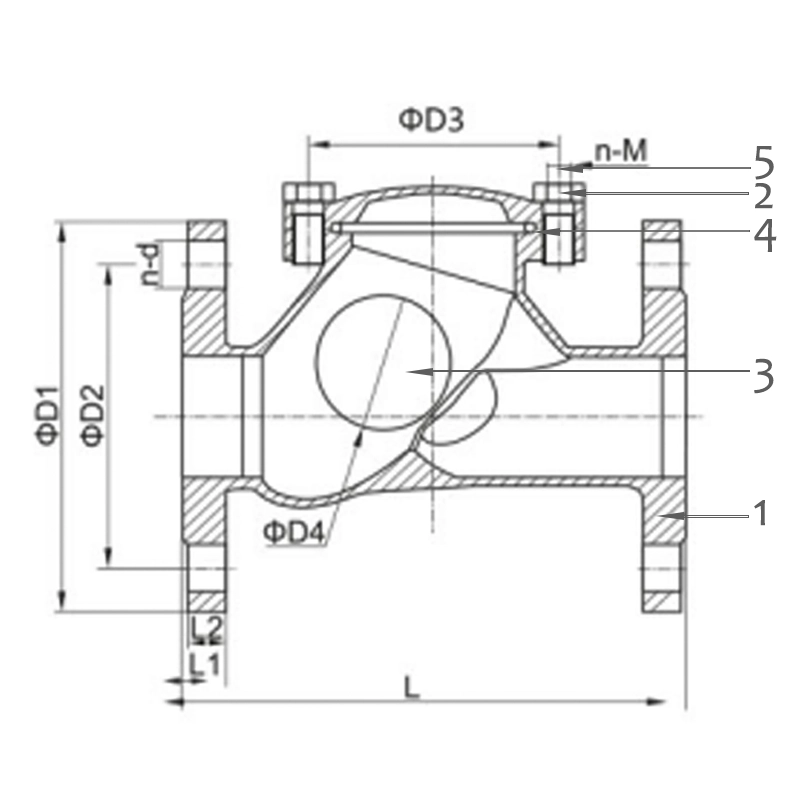 HQ41X-16Q Ball Check Valve