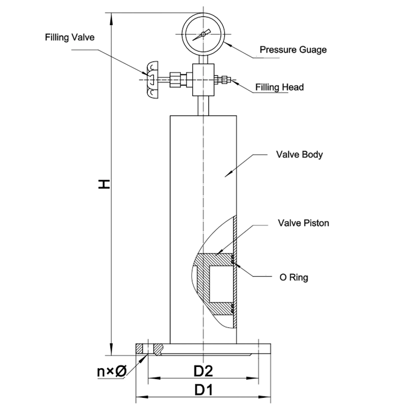 9000 Type Water Hammer Absorber