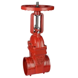 Z81T-16Q OS&Y Grooved type Hard seal seated gate valve
