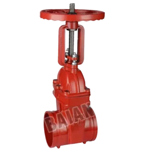 Z81X-16Q OS&Y Grooved Type Resilient Seated Gate Valve