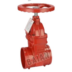 Z84X-16Q Non-Rising Grooved Type Resilient Seated Gate valve