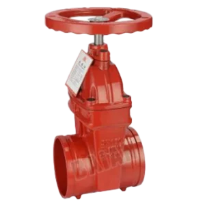 Z85T-16Q Non-Rising Grooved Type hard seal seated gate valve