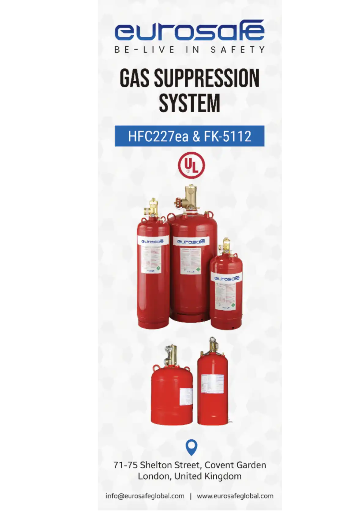 gas suppression system
