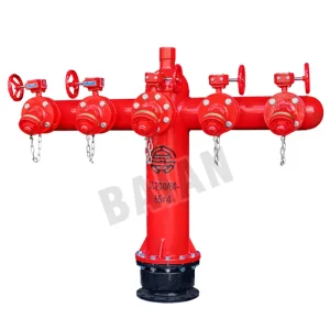 High-flow fire hydrant