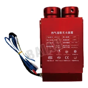 S-type hot aerosol fire extinguishing device