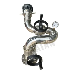 SS304 High-Flow Manual Fire Water Monitor