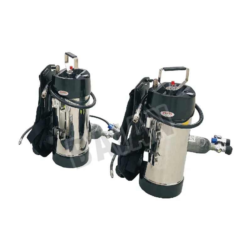 Combined pulse air pressure spray monitor fire extinguishing system