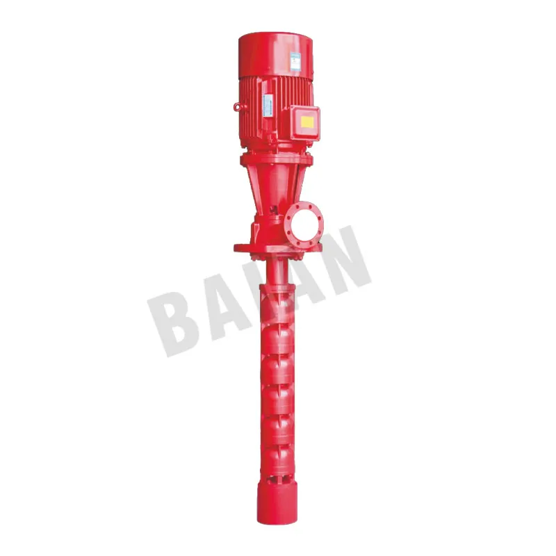 Deep well fire pump unit