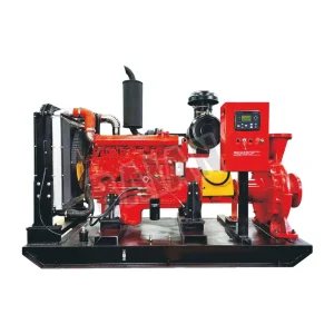 Diesel fire pump unit