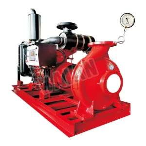 Diesel fire pump unit