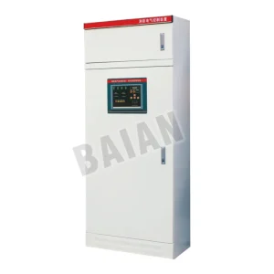 Dual power supply fire control cabinet