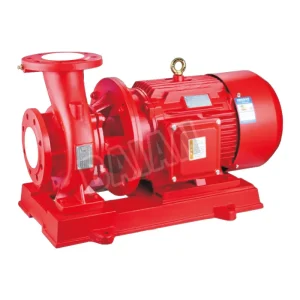 Horizontal single-stage fire pump