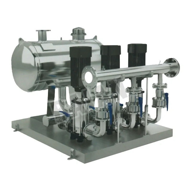 Non-negative pressure variable frequency water supply system