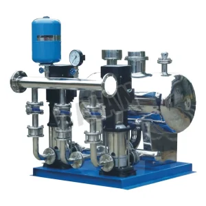 Variable frequency constant pressure, non-negative pressure water supply system