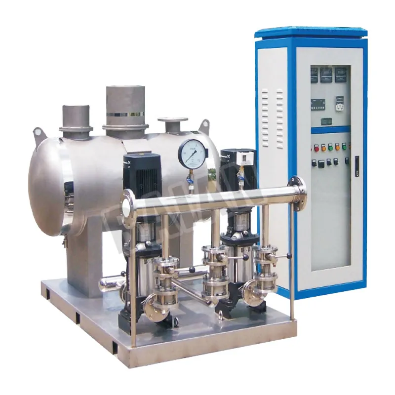 Variable frequency constant pressure, non-negative pressure water supply system