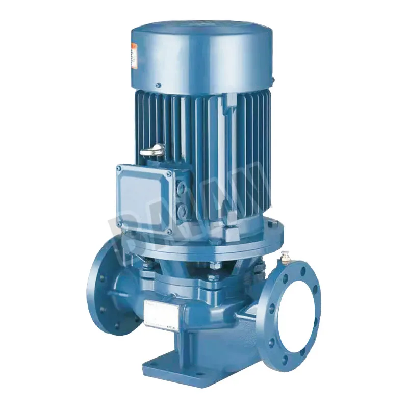 Vertical single-stage in-line pump
