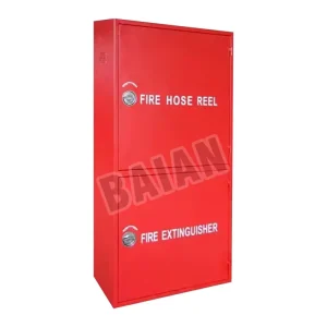 Double door fire cabinet