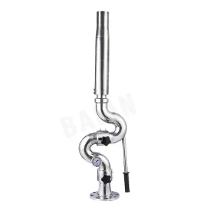 Stainless Steel Manual Fire Water Foam Monitor Finest Water Flow