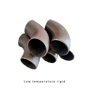 Low temperature rigid elbow