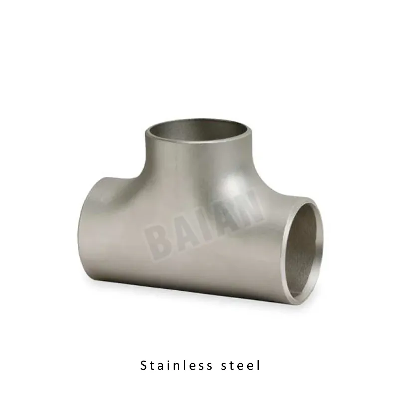 Stainless steel tee
