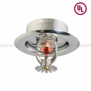 UL Listed Recessed Escutcheon Plate