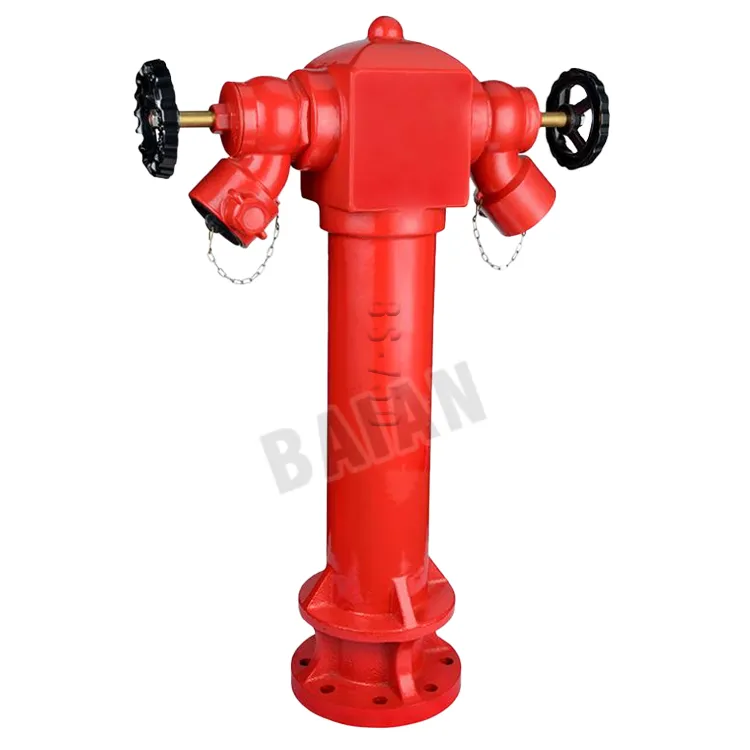 Wet Pillar Ground Fire Hydrant